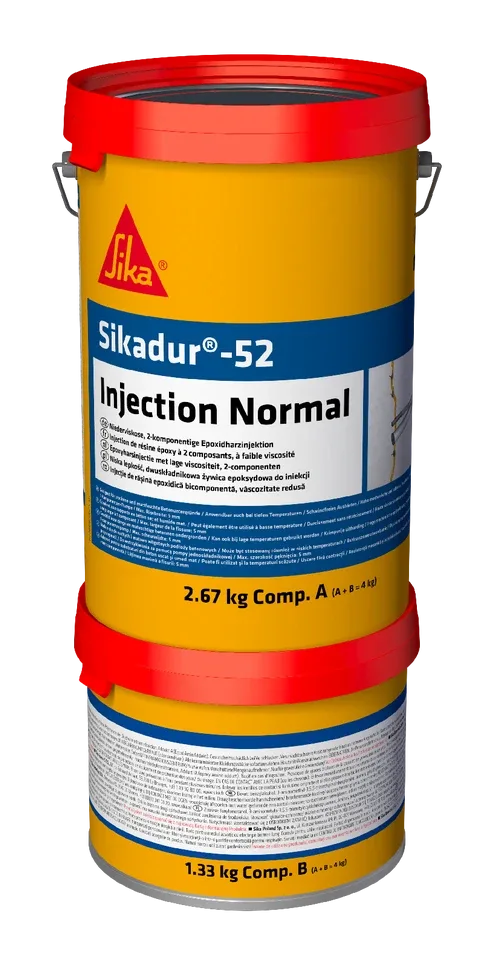 Sikadur®-52 Injection Normal — Epoxy resin for dormant crack injection