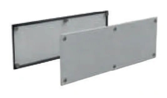 Enclosure accessories — side panels for CQE cable sorting/collecting top