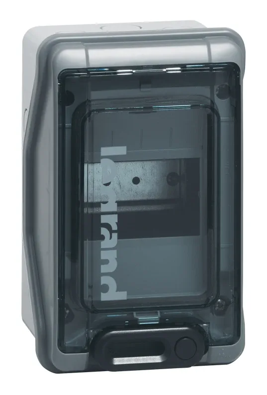 Coffret étanche Plexo³ 4 modules avec embouts à perforation directe prémontés IP65 IK09 – Gris — Legrand — 001904