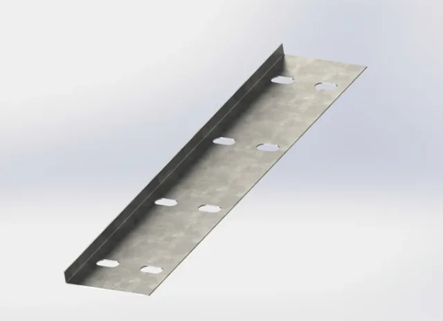 Cable tray splice plate 60 — ECLCC60