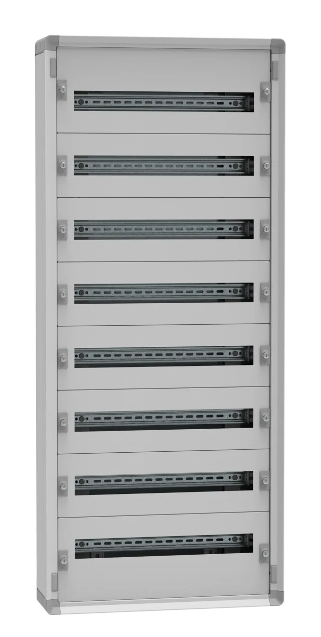 Legrand XL³ 160 HP enclosure — H 1350mm x W 575mm x D 150mm, 8 rows, 24 modules, IP30 — 1CO8R24S