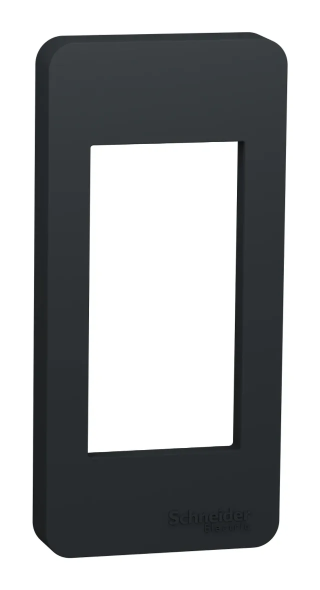 Plaque de finition New Unica NU200154 — anthracite