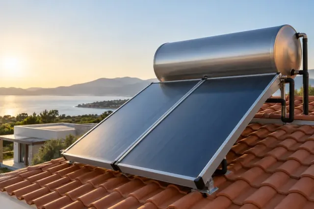 Range selection: Solar water heaters