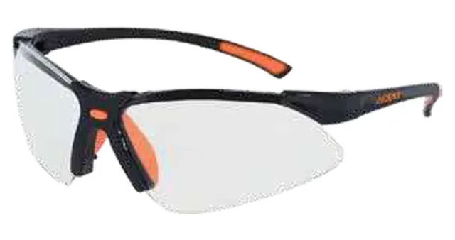 Safety glasses clear lens scratch-resistant — 110010