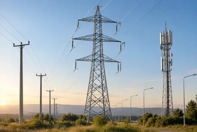 Range selection: Poles, towers & supports