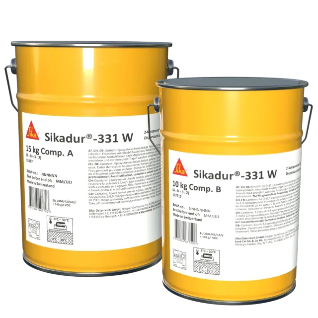 Sikadur®-331 W — Water-based epoxy filler for concrete reprofiling