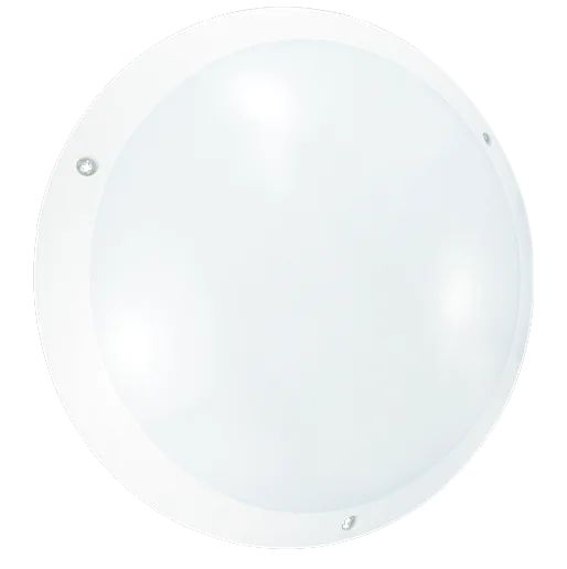 STIEL polycarbonate bulkhead light white – LED 6000K – with detector
