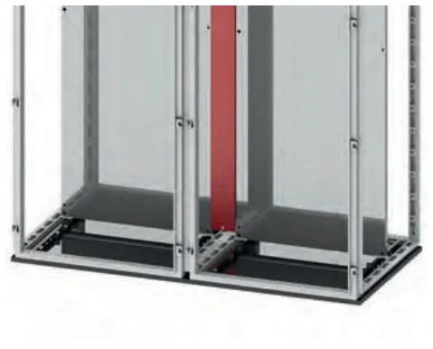 Enclosure accessories — Coupler for front-entry mounting plate for CQE cabinets