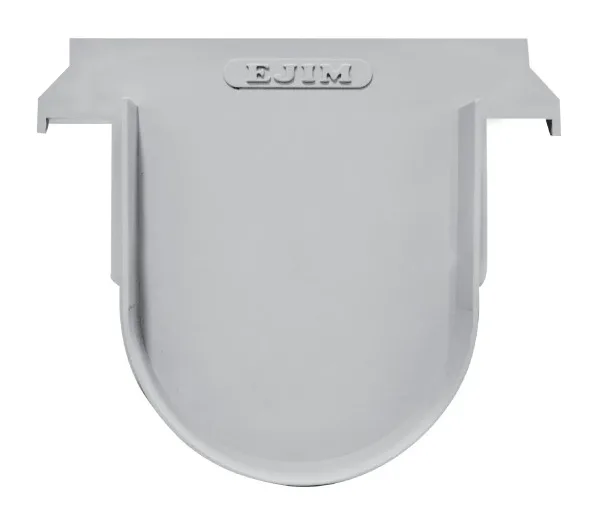 Garage channel end cap grey — EJIM JCA4002