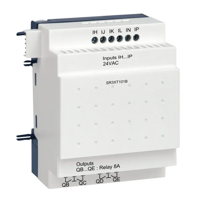 Extension entrées/sorties Zelio Logic SR3 SR3XT101B – 10 E/S – 24 V AC