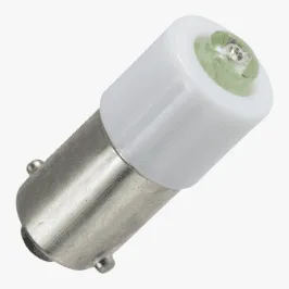 24 V BA9S pure white LED lamp