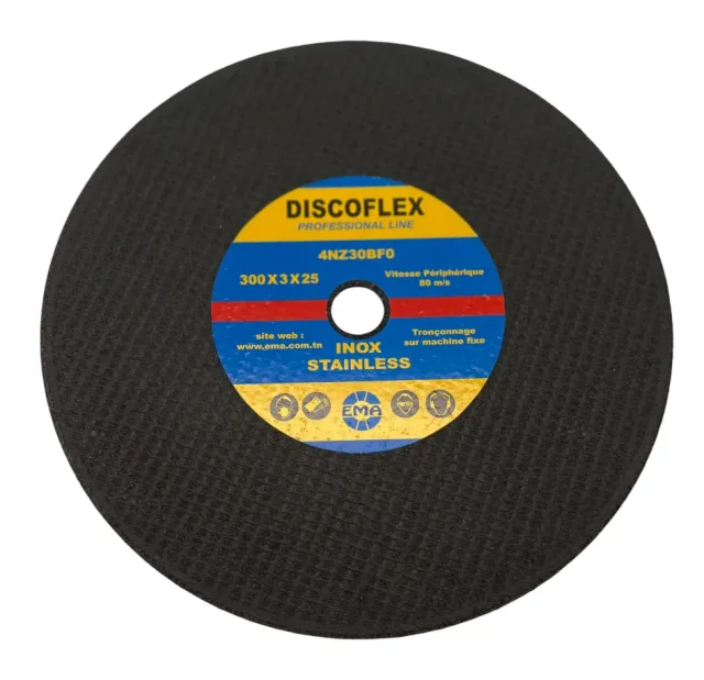 Discoflex Plus stainless-steel cutting disc — 350x3x25.4