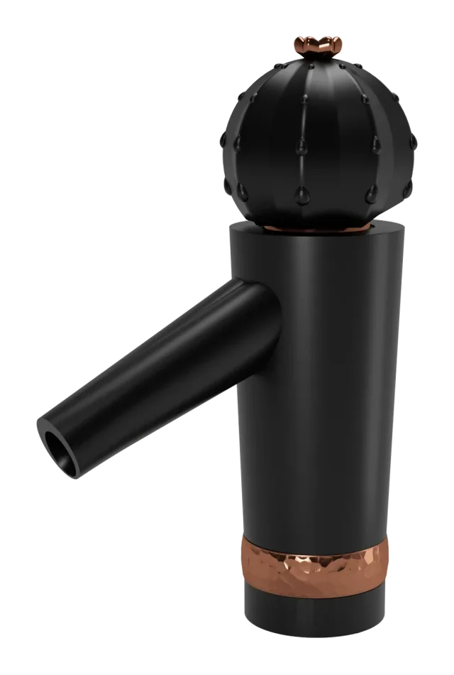 Basin mixer matt black / rose gold Cactus — SOPAL 06E4AAE