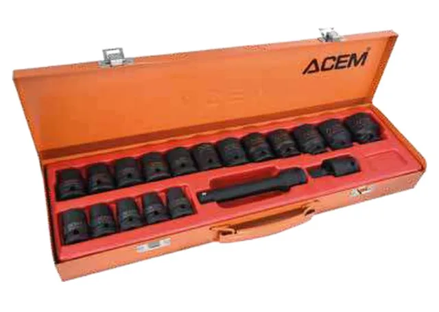 Boxed set of impact sockets 1/2&Prime; — 210319