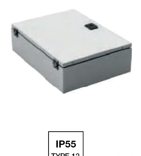 CE junction boxes — junction boxes with hinged door