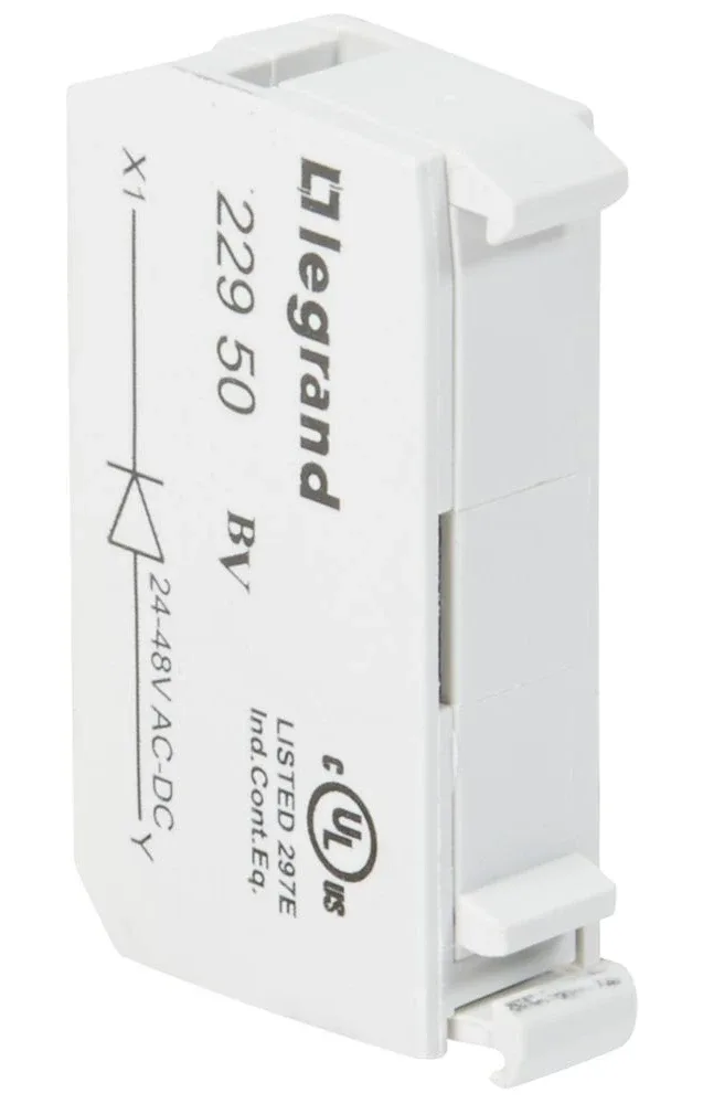 Legrand Osmoz diode test block — 24V, 48V — 022950