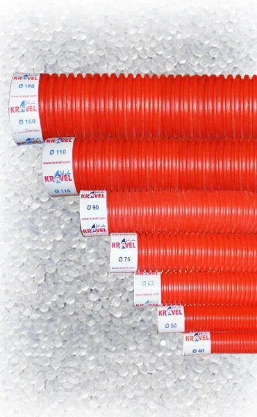 Kravel red ICTA 1222 underground conduit