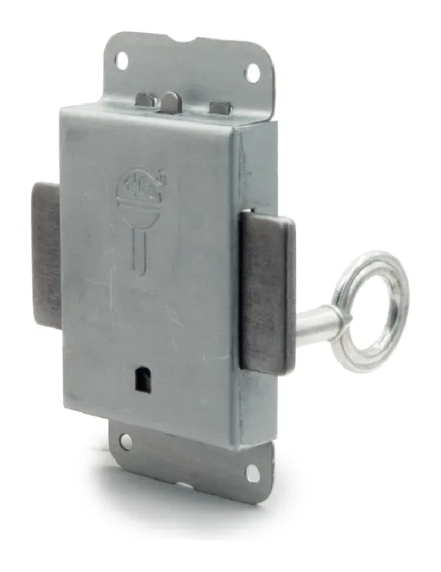 TARGET cabinet lock — electro-zinc plated