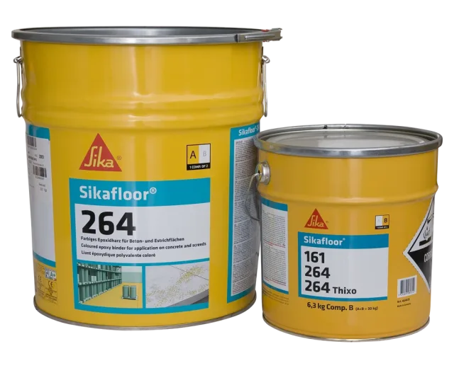 Sikafloor®-264 — Coloured epoxy resin for floor protection