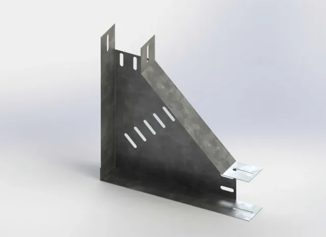 Cable tray elbow 155 × 30 — LCC15530