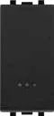 STIEL ALPHA 16A 250V push-button with indicator carbon black