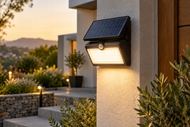 Range selection: Solar luminaires