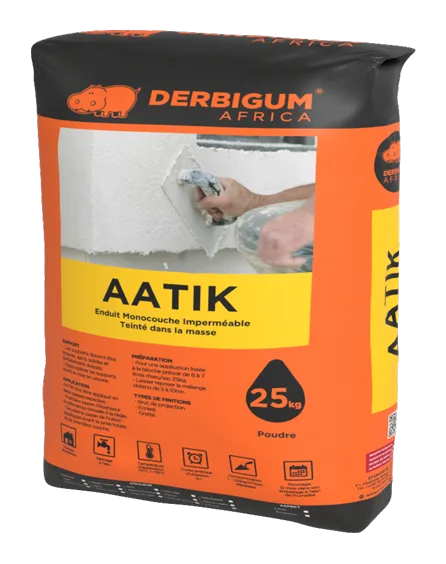 AATIK — through-coloured one-coat render
