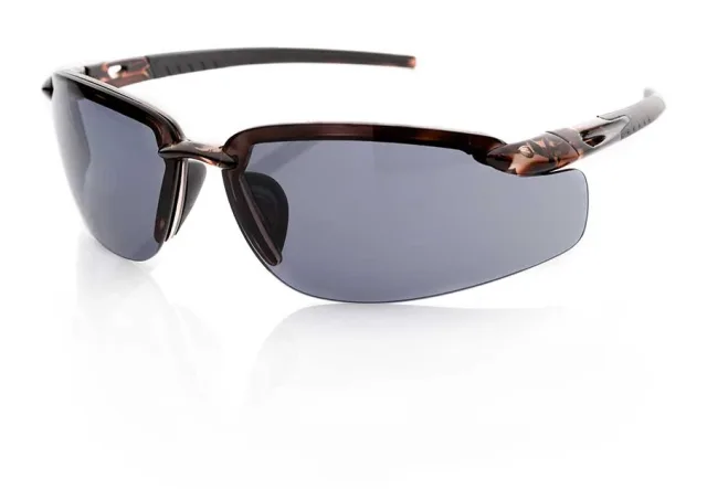 10355 CRYSTAL BROWN smoked safety glasses
