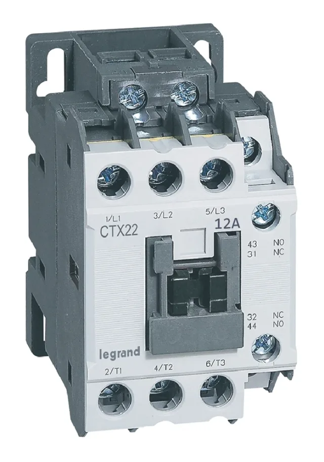 Legrand CTX³ contactor — 3 poles, 12A, 110V — 416094