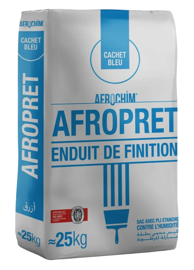 AFROPRET CACHET BLEU interior finishing compound