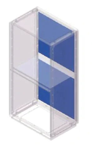 Accessories and spare parts Grafi7 width 685 mm — mounting plates