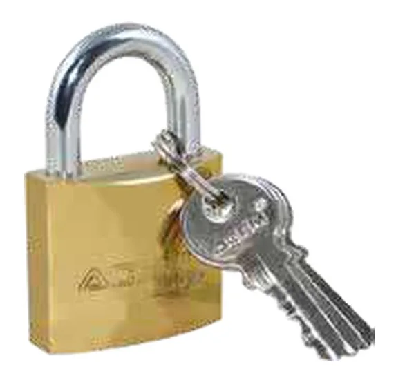 Gold-plated padlock gp — 109000