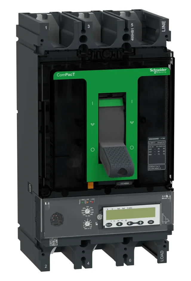 Disjoncteur ComPacT NSX C40V35E400 — 3P, 400 A, MicroLogic 5.3 E