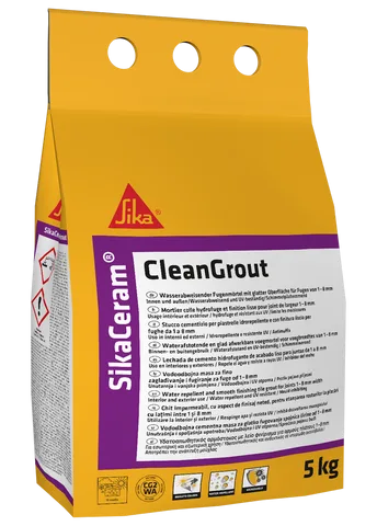 SikaCeram® CleanGrout — Joint cimentaire hydrofuge pour carrelage de 1 à 8 mm