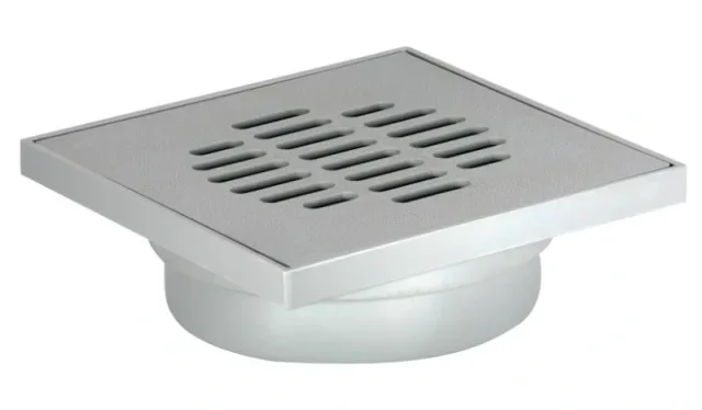 Yard drain with integral socket vertical outlet PP 15 × 15 — EJIM JSB1134