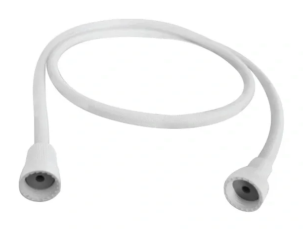 Shower hose braided white 1.5 m EJIM JSB1066