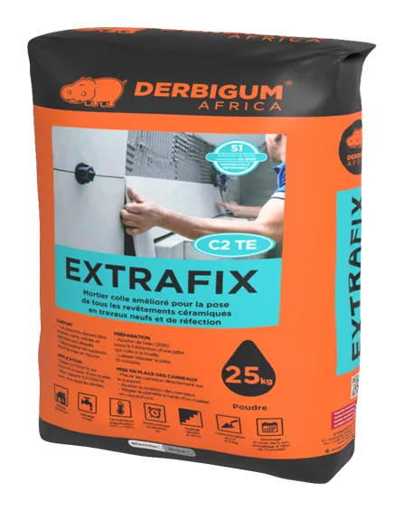 EXTRAFIX C2TES1 — deformable tile adhesive