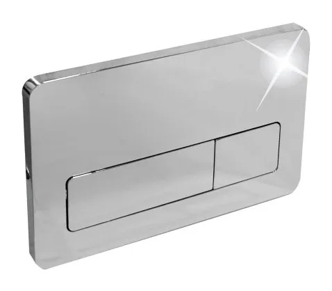 Plaque de déclenchement WC rectangulaire WARDA série 16 — EJIM JWC2067