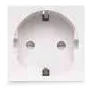 CLARA 43 Schuko 2P+E socket, white — SOMEF 431093TS