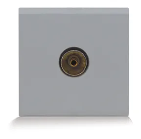 TV socket 2 modules SYLVIA 43 — SOMEF 433091K/2