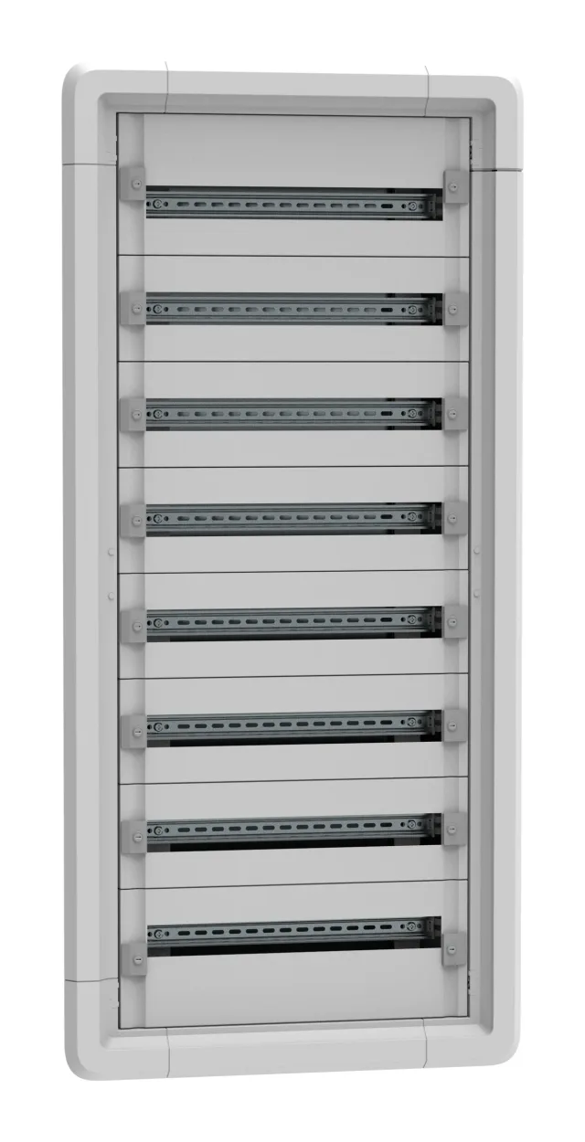 Coffret de distribution encastré 8 rangées 24 modules hauteur 1445mm – XL³ HP 160 — Legrand — 1CO8R24IPL