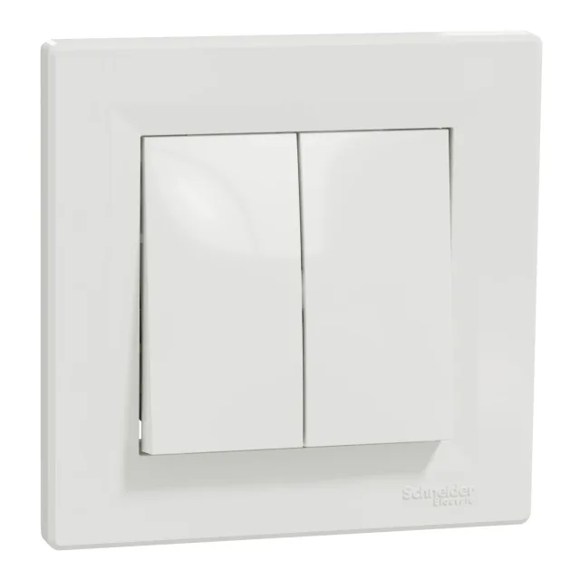 Double va-et-vient Asfora EPH0600121 — blanc