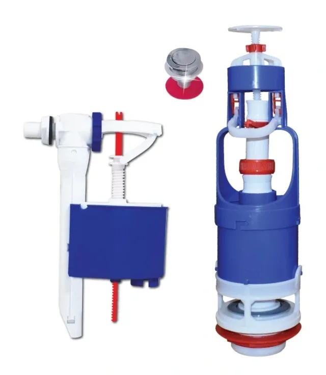 Flush mechanism push-button Bella with float valve sliding EJIM JWC2037