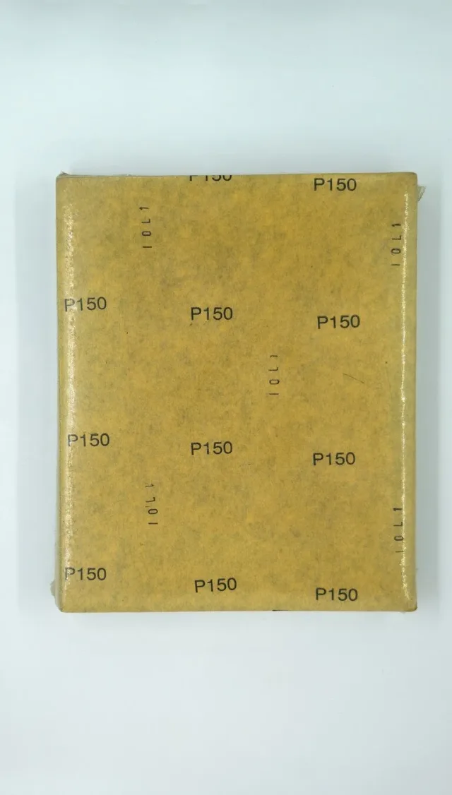 Norton A413 dry-sanding sheet — P150 · 230×280
