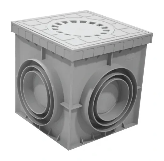 Regard de branchement en PP 200 × 200 avec siphon EJIM JCA4110