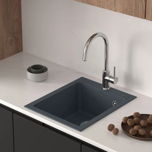 Prismo single-bowl sink — SANISTONE