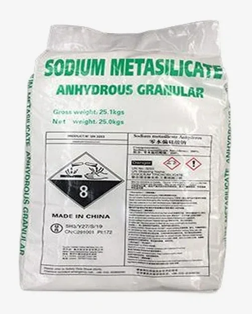 Anhydrous sodium metasilicate