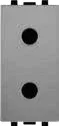 STIEL ALPHA 16A 250V 2-pole socket matt grey