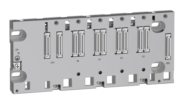 Rack Ethernet et X-bus Modicon X80 BMEXBP0400 – 4 emplacements