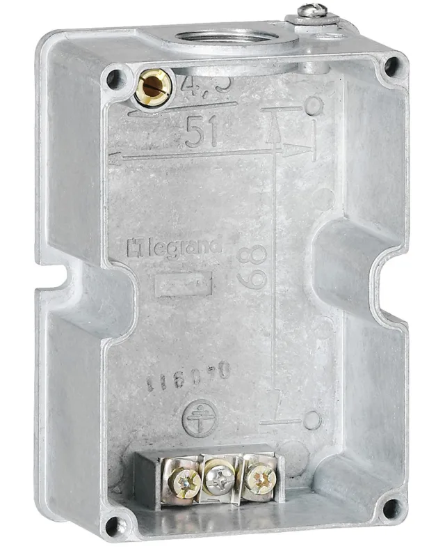 Legrand Hypra housing — Grey, 16A — 052069